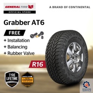 General Tire Grabber AT6 R16 245/70 (with installation)
