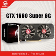 VEINEDA gtx 1660 Super 6GB Graphics Cards 192Bit GDDR6 7000mhz GPU PC  Video Card for nVIDIA Geforce