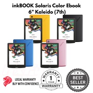 "inkBOOK Solaris Color Ebook reader tablet, 6"" Kaleido (7th) eink epaper touch kindle kobo notebook