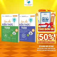 Book - Reference Grade 6 - Combo Mastering Grade 6 Math knowledge with mind maps (Volume 1+ Volume 2