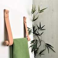 皮革毛巾架 // 浴室收納裝飾 // 皮革廁紙架 // 简约的廁紙架套件