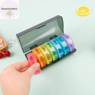 TR  Pill Organizer 2 Times a Day Weekly AM PM Pill Box Large Capacity 7 ck n