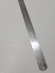 PENGGARIS POLA JAHIT  BESI TEBAL PANJANG 100 CM  STAINLES STEEL 1 METER / PENGGARIS POLA JAHIT / pen