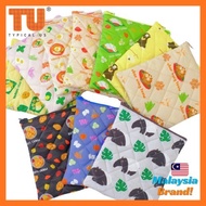 Typical Us  Malaysian Beg Pouch 8"x9" Malaysian Design /Beg Makeup / Zip Bag拉鍊包