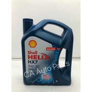 100%ORIGINAL SHELL HELIX HX7 5W-30 (4L) MALAYSIA