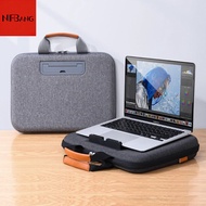 NIFBANG 2 in 1 Multifunctional Laptop Sleeve Shockproof Tablet Bag with Desk Mat and Anti-Fall Prote