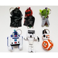 Keychain Doll Voodoo Wool Star Wars Darth Vader Mall R2D2 Thai Work Handmade Small Size Toys Giveawa