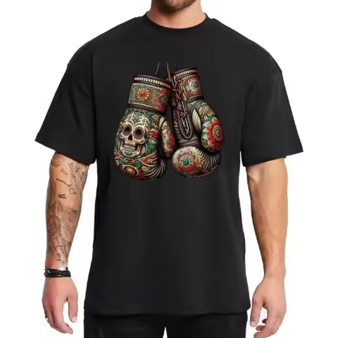 Mexican Vintage Style Boxing, Chicano Clothing, Mexican Clothes, Chicano Style Art Graphic Tee for M