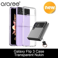 ARAREE Nukin Galaxy Z Flip 3 5G Phone Case Crystal Transparent