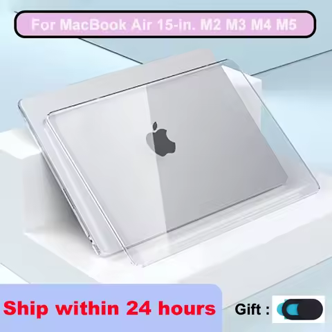 Laptop Cases for MacBook Air 15 Case M5 M4 A3448 A3241 Touch ID pasta macbook Air 15.3 inch 2024 M3 