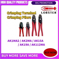 LOBSTER AK1MA2/AK2MA/AK15A/AK19A/AK112MA CRIMPING Terminal Pliers