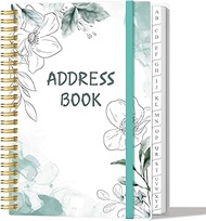 Address Book with Alphabetical Tabs - A5 Telephone & Address Book with Address Contacts, Special Dat