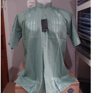 Baju KOKO ALISAN & CARDINAL BORDIR lengan pendek TERMURAH