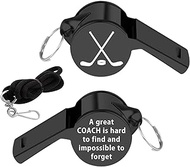 KEYCHIN Hockey Coach Whistle with Lanyard A Great Coach is Hard to Find and Impossible to Forget Whistles Field Hockey Coach Appreciation Gifts