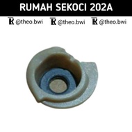 (_) Sparepart Rumah sekoci mesin jahit mini portable 202a / Sarang