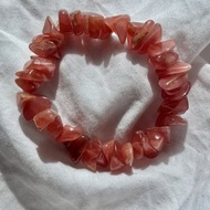 高質阿根廷紅紋石水晶 手串 精品 水晶 擺設