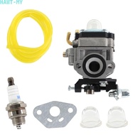 【HAWT】Carburetor Kit TU26 TL26 1E34F 1E36F 26cc 33cc For Weedeater Fuel line