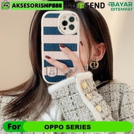 Case Oppo A16 A16S A3S A5 A9 2020 A54 A57 A77S A74 A95 F19 Motif Strip