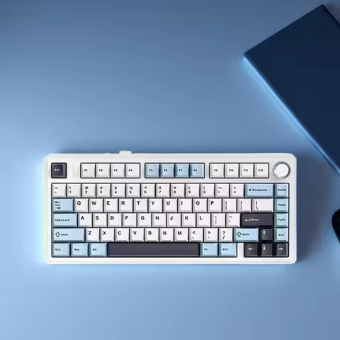 AULA F75 2.4G Wireless/Bluetooth/Wired Gaming Mechanical Keyboard RGB Customized 75% Layout OEM Prof