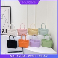 N234 READY STOCK MYFOOYIN Casual Plain Versatile Large Capacity Shoulder Tote Bag for Women