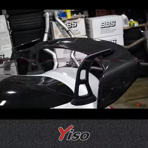 Suitable for new SUPRA GR A90 modified ADR V2 model carbon fiber large tail wing modified tail wing 