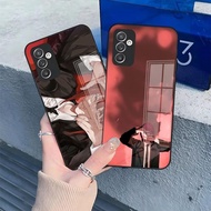 Makima (3) design Glass Phone Case for Samsung Galaxy S20 S21 S22 S23 S24 S25 Ultra Plus S23FE S24FE