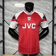 1992/94  Arsenal Home Retro Edition  Football Jersey Short Sleeve Shirt