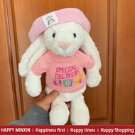 Adorable Jellycat Bonny Rabbit Clothes 31cm36cm Plush Doll Strawberry Skirt Girls Doll Outfit Replac