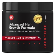 iRestore Advanced Hair Growth Supplement for Women with Lustriva | Hair Vitamins for Faster Hair Reg