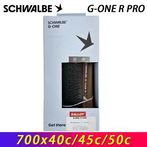 SCHWALBE Original G-ONE R PRO 700x40c/45c/50c Tubeless Folding Tire for Road Race Gravel Bike MTB To