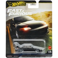 Hot Wheels Fast and Furious 1993 Honda Civic Coupe EX EJ1 Heist Civic