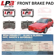 LPB E-PRO SEMI METALLIC FRONT BRAKE PAD MAZDA 323F ASTINA (BA) 1.6
