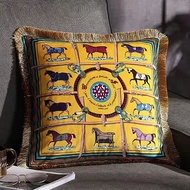 Brand Patterned Pillowcase / Luxury Pillow Cushion 45 x 45