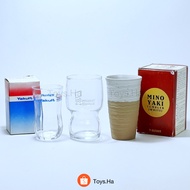 ! Famous Brand Glass From Japan Mister Donut/7-Eleven/Yakult Products