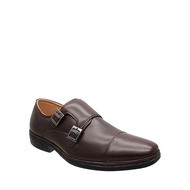 Obermain - Genebra Strap Men Slip On Shoes - BROWN - Original Skin
