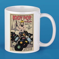 Iggy Pop and The Stoages 1974 Tour Poster in Ceramic Mug Glass