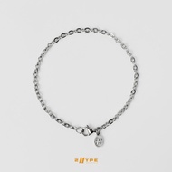 2HYPE Cable Bracelet (Silver) 2mm