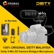 Deity Audio Systems V-MIC D3 Video Shotgun Microphone 100% Original Deity Malaysia