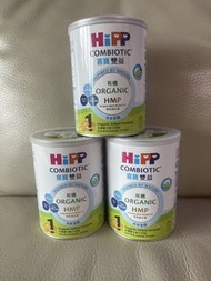 Hipp 1奶粉，350克裝，有12罐，HiPP 喜寶有機奶粉 1號