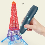 Hot 3D Transcription Pen Painting Pen Set Low-temperature Wireless Creative Graffiti Toy Children's DIY 3D Drawing Pen