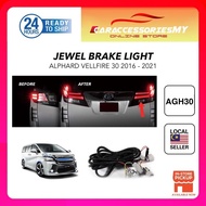 Toyota Vellfire 2015 ANH30 AH30 AGH30 4-Light Tail Lamp Jewel Brake Conversion