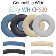 For Sony WH-CH520 WH CH520 Replacement Headphone Headband EarPads  Cushion Sponge Headset Earmuffs