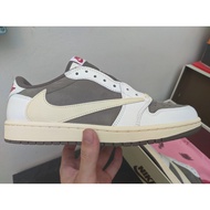 UA AUTHENTIC Air Jordan 1 Low Travis Scott Reverse Mocha AJ1 AJ  DM7866 162 Sneakers Shoes