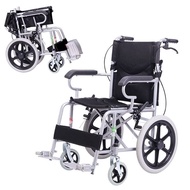 ST/🎫Wheelchair Foldable and Portable Elderly Wheelchair Children Manual Portable Wheelchair Inflatable-Free Small Wheelc