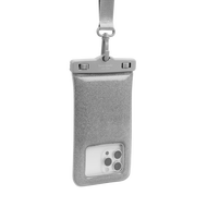 กระเป๋าใส่โทรศัพท์กันน้ำ KATE SPADE Waterproof Floating Pouch-Silver Glitter