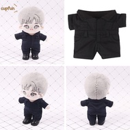 CUPFUN 1 Set 20cm Doll Clothes 7 Styles 1/12 Dolls Clothes Casual Wears Overalls Clothes Suits