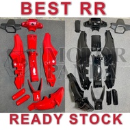 SUZUKI RR110 RR BEST RR110 COVER SET COVERSET CAVER SET KABER SET KAVER BLACK CHILI RED HTAM MERAH 1