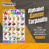 Alphabet Educational Chart Tarpaulin