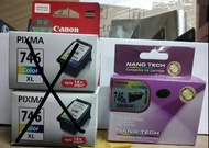 全新墨盒墨水Canon 746XL inkjet cartridges