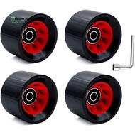 4Pcs Indoor Roller Skate Wheels 95A with Bearings 58mmx39mm PU Wear-Resistant Quad Roller Skate Whee